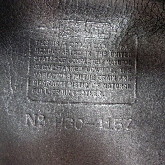 COACH 90's Vintage Waverly Soho Buckle Tote Shoulder Bag #H6C-4157 - Made in USA - Picture 12 of 12